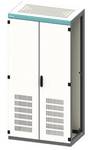 Empty control cabinet enclosure, without side panels, IP55, H: 2000 mm, W: 900 mm, D: ...