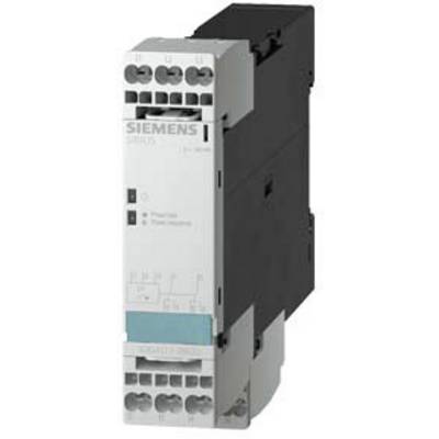 An electrical Siemens switchgear device with a grey housing and multiple connection terminals.