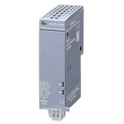 A grey electronic device with ventilation slots and ports on the side. It appears to be a module for electrical systems.