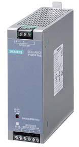 Siemens SCALANCE S615 Router, grey, with ventilation slots on top and connections at the front, suitable for industrial networks.