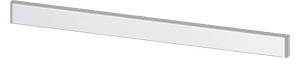 A long, rectangular beam in white colour with a grey border, potentially an architectural or structural element.