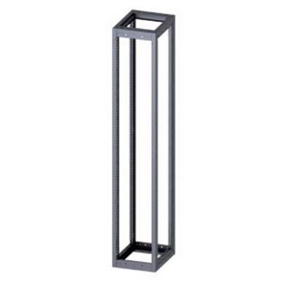 An open, rectangular metal frame that could be used as a server rack or for IT equipment in a technical or industrial environment.