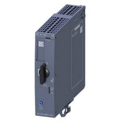 Industrial control unit in a dark housing with multiple connections and push buttons. The device bears the inscription of a well-known brand.