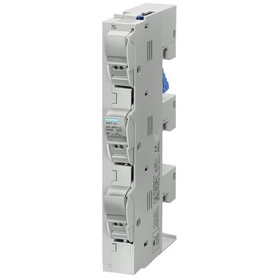 A grey Siemens circuit breaker with multiple side switches, suitable for 25 amperes, 400 volts.