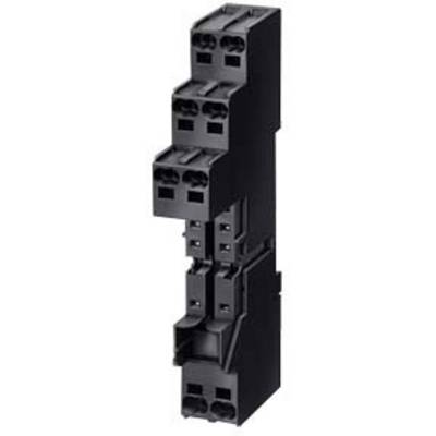A black electrical multi-pin connector, stacked in a vertical configuration.