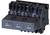 A Siemens contactor with multiple contacts, used in electrical circuits to control high currents.