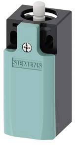 Pictured is a Siemens switch in a blue and black housing, likely intended for installation in technical or industrial applications.