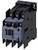 A black and blue electrical contactor for control circuits. Primarily used in industrial applications.