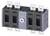 A multi-pole electrical power switch by Siemens, shown in a technical product catalogue.