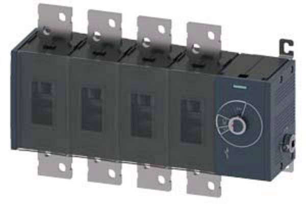 Circuit breakers 4-pin 1600 A 8 makers, 8 breakers 690 V AC Siemens 3KD54440RE400