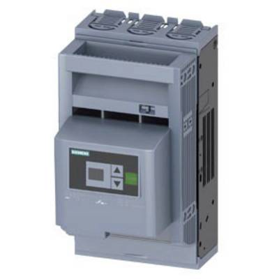 A grey-blue frequency converter with display and control buttons, suitable for industrial applications for motor control.