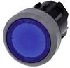 Siemens 3SU1031-0AB50-0AA0 Illuminated push button (Ø x H) 29.5 mm x 29.5 mm IP66, IP67, IP69/IP69K 1 pc(s)