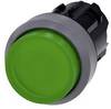 Siemens 3SU1031-0BB40-0AA0 Illuminated push button (Ø x H) 29.5 mm x 29.5 mm IP66, IP67, IP69/IP69K 1 pc(s)
