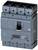 A Siemens electrical protective switch, model 3VA2, with multiple connections, suitable for industrial applications.