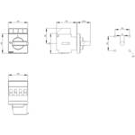ACC. F. SWITCH 3KE42-45 AUX. SWITCH