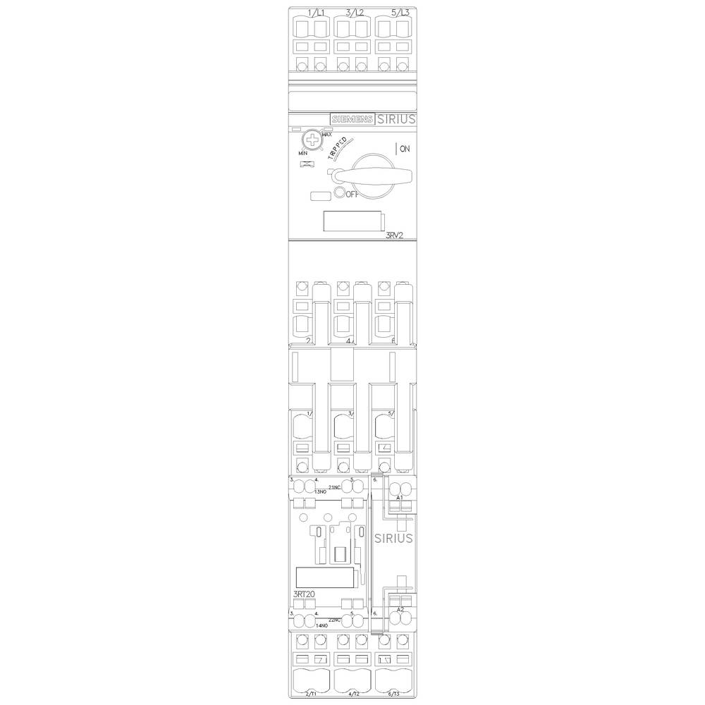 The diagram shows an electrical circuit diagram with various switches and connections used for control purposes.