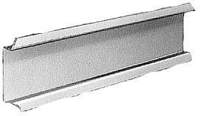 A steel I-beam that is commonly used in building construction to support structures.