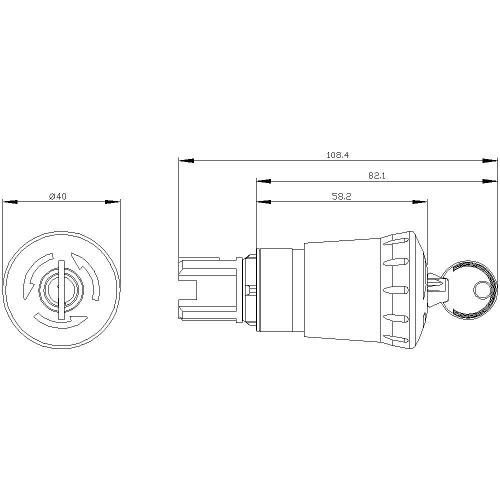Siemens 3SU1050-1HX20-0AA0 EPO switch IP66, IP67, IP69/IP69K 1 pc(s)-2
