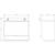 Technical drawing of a rectangular object with dimensions: 104.6 cm width, 95 cm height, and 59.3 cm depth.
