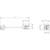 Technical drawing of an electronic component with dimensional units. Left 447 mm, right 70.8 mm, height 75 mm, further details visible.