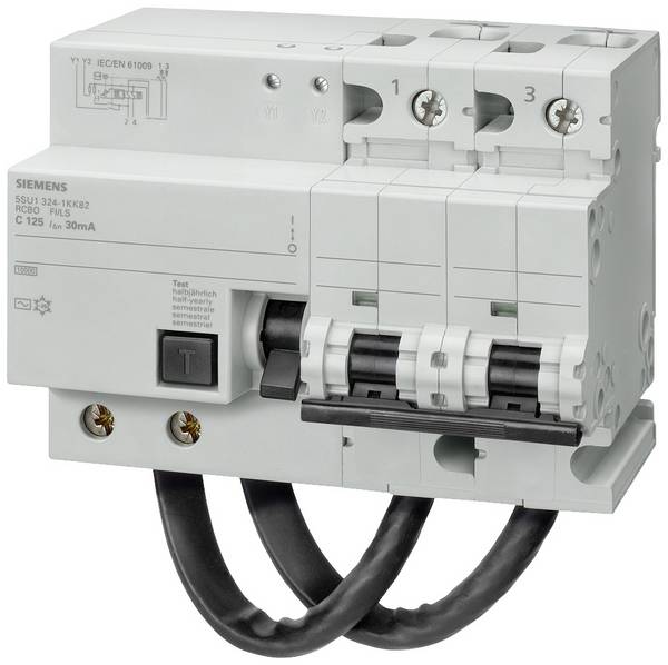 Siemens 5SU13247KK82 RCBO 125 A 0.03 A 230 V