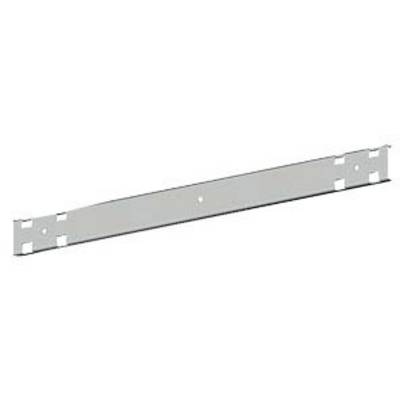 Metal strips with holes at the ends and in the middle, likely for fixing or mounting purposes.