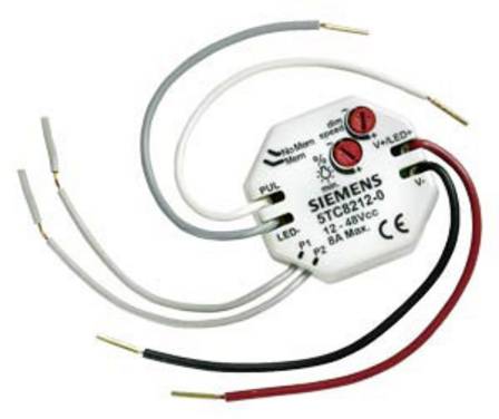 Siemens 5TC82120 Flush-mount dimmer Suitable for light bulbs: LED bulb White