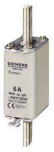 Siemens 3NA3030 Fuse holder inset Fuse size = 0 100 A 500 V 1 pc(s)