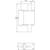 Technical drawing of a mechanical component with dimensions: 123.9 mm high, 45.7 mm wide, 14 mm deep. Detailed view below.