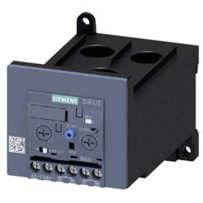 A Siemens electromechanical control unit, Sirius model. Rectangular housing with connections and operating elements on the front panel.