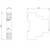 Technical drawing of an electrical protective switch by Siemens with 89.8 mm height, 17.6 mm width and 74.8 mm depth.