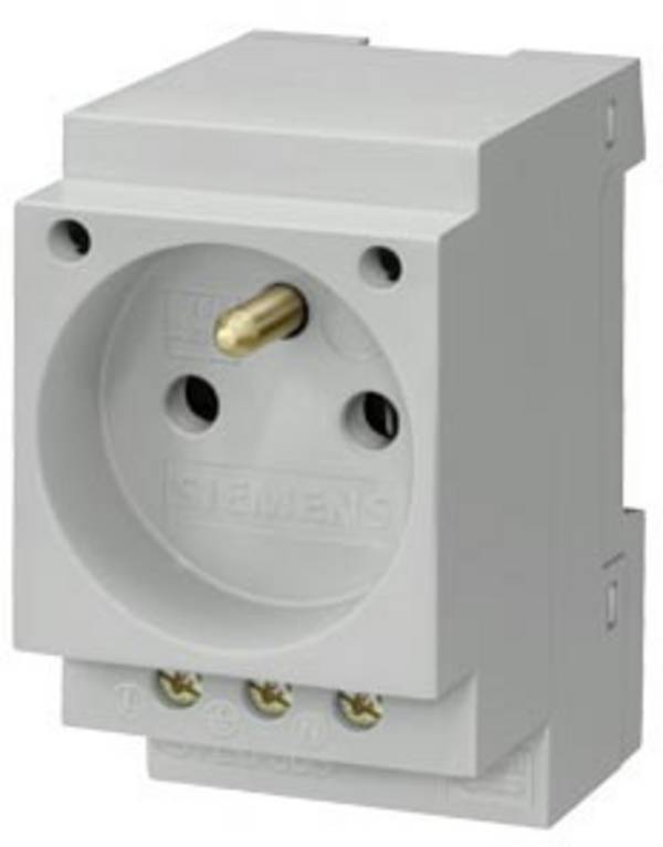 Siemens Switch product range Socket Delta Grey 5TE6803 1 pc(s)