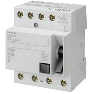 Siemens 5SM3748-6 RCCB A 100 A 0.5 A 400 V-0