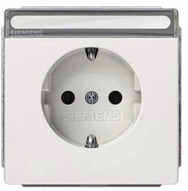 Siemens Switch product range PG socket Delta White 5UB1857 1 pc(s)