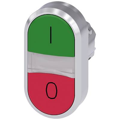 Two-colour switch: green on top with 'I' for On, red at the bottom with 'O' for Off.