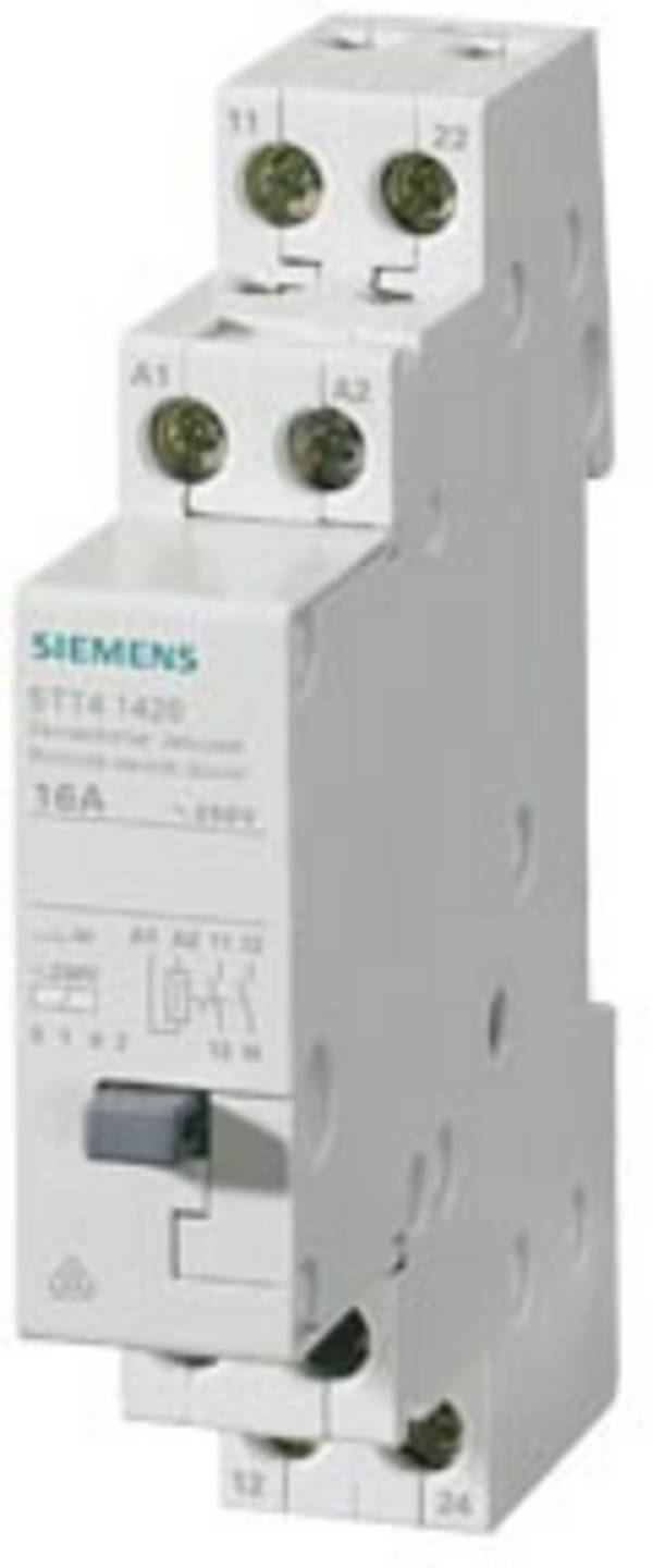 Remote switch DIN rail Siemens 5TT4142-2 2 makers 250 V 16 A  Piece 1 pc(s)
