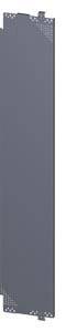 A dark, rectangular beam is vertically aligned against a white background.