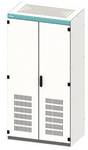 Empty control cabinet enclosure, with ventilation openings, IP20, H: 1800 mm, W: 900 ...