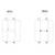 The diagram shows two circuit diagrams. On the left: 3RT2 with contacts 1-2 and 3-4. On the right: 3RH2 with connected contacts 1-2 and 3-4.