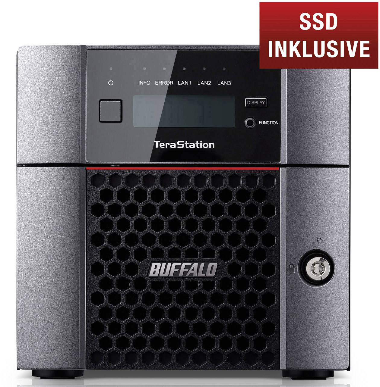 Buffalo TeraStation™ 5210DF TS5210DF0202-EU NAS server 2 TB built-in SSD