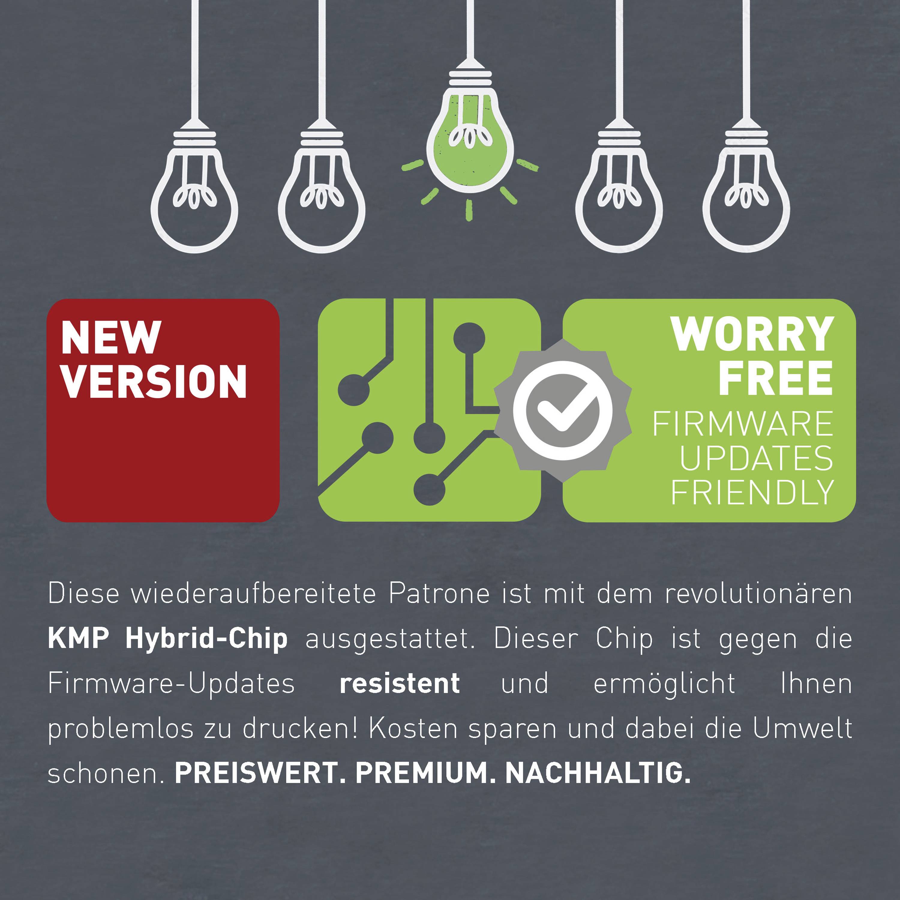 KMP Ink cartridge replaced HP 957XL, L0R40AE Compatible Black H167BX 1749,4001-4