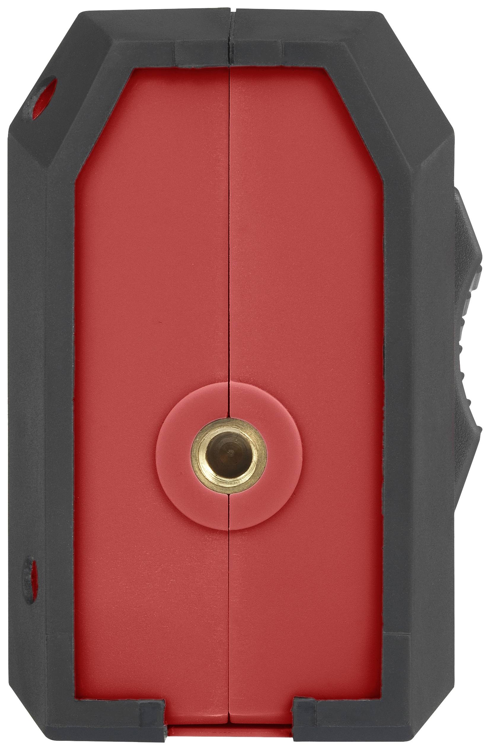 TOOLCRAFT CL12 Cross line laser Incl. bag, Self-levelling Range (max.): 12 m Calibrated to: Manufacturer's standards (no-5