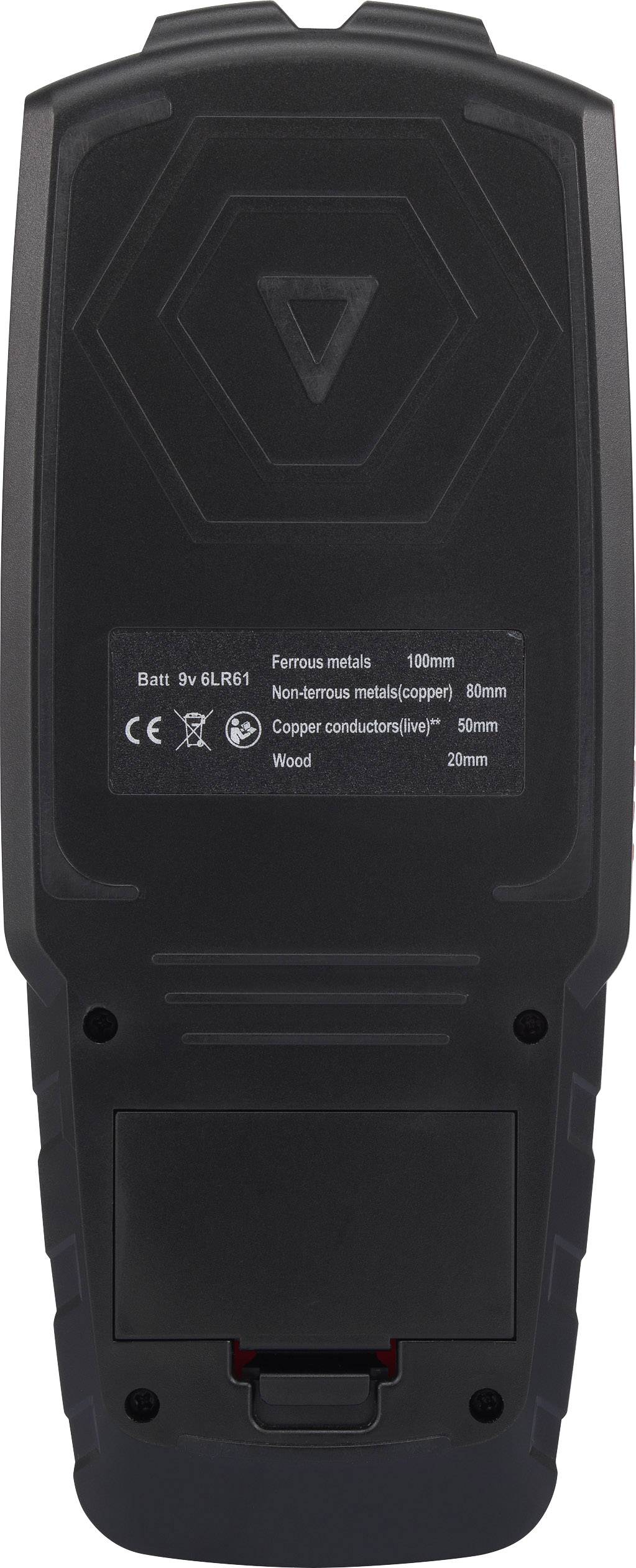 TOOLCRAFT Detector TO-5137836 Locating depth (max.) 100 mm Suitable for Wood, Non-ferrous metal, Ferrous metal, Live wir-7