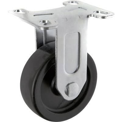 TOOLCRAFT TO-5137908 Bockrolle with mounting plate 75 mm polypropylene Load capacity (max.): 70 kg