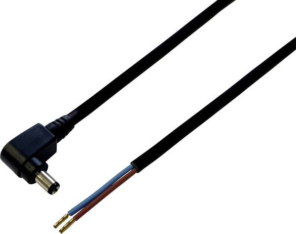 TRU COMPONENTS TC-2511288 Low power cable Low power plug - Open cable ends 5.50 mm 2.10 mm   1 m 1 pc(s)