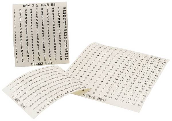 Weidmüller 1652250001 White 10 pc(s)