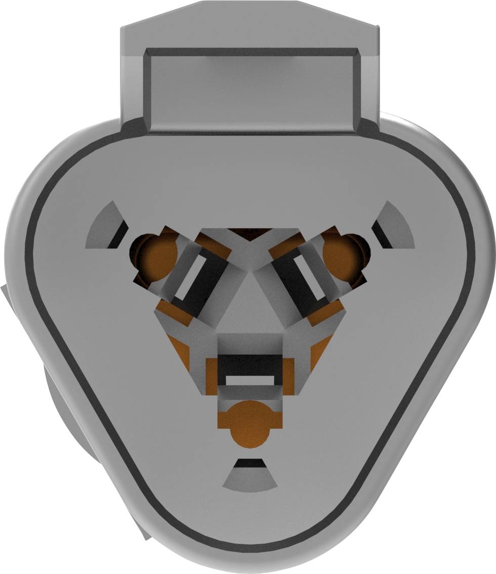 TE Connectivity Pin housing cable DT Total number of pins 6 DT04-6P-C017 1 pc(s)-0