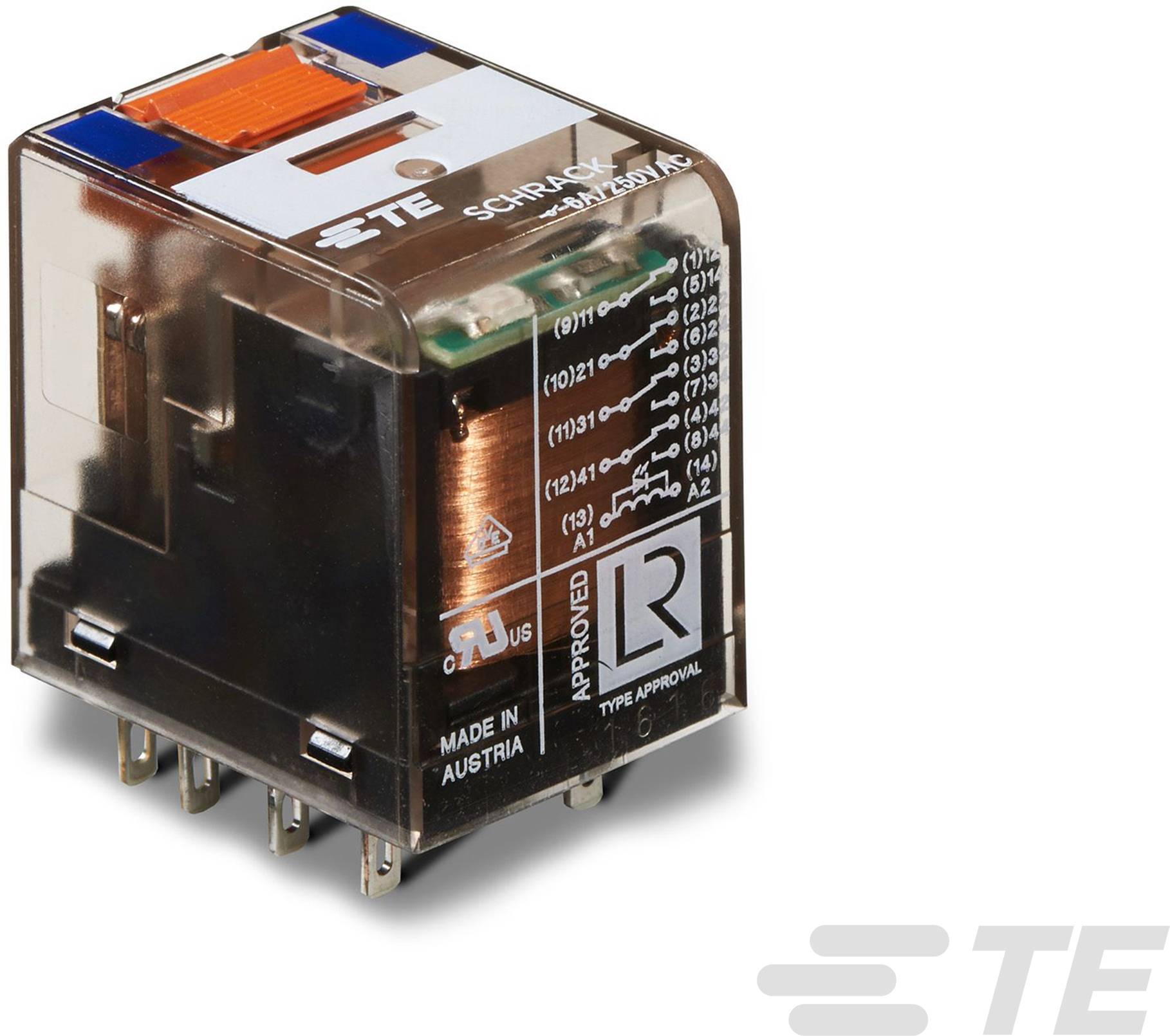 TE Connectivity Pin housing cable DT Total number of pins 6 DT04-6P-C017 1 pc(s)-2