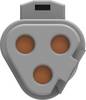 TE Connectivity Socket housing cable DTM Total number of pins 3 DTM06-3S-E007 1 pc(s)