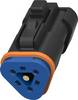 TE Connectivity Socket housing cable DT Total number of pins 3 DT06-3S-PP01 1 pc(s)